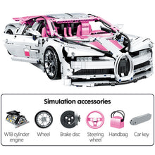 Load image into Gallery viewer, LOZ City Mini Car Particle 1:10 Model Building Blocks Technic Bugatti racing Car Gifts Bricks education Toys For Children