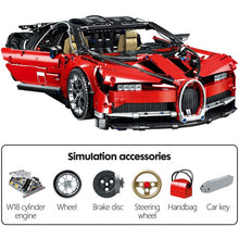 Load image into Gallery viewer, LOZ City Mini Car Particle 1:10 Model Building Blocks Technic Bugatti racing Car Gifts Bricks education Toys For Children