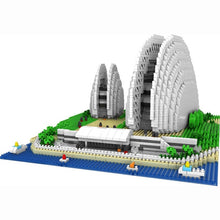 Load image into Gallery viewer, DIY Architecture Blocks Model Sydney Opera House Creative Diamond Particles Building Bricks Kid Educational Toys Building Blocks