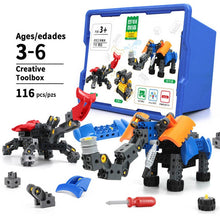 Load image into Gallery viewer, 95-116Pcs Large Particles Engineering 45002 Tech Machines Building Blocks Set Compatible lepinnges 9206 Educational Dacta Duplo
