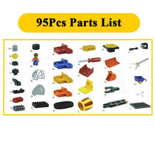 Load image into Gallery viewer, 95-116Pcs Large Particles Engineering 45002 Tech Machines Building Blocks Set Compatible lepinnges 9206 Educational Dacta Duplo
