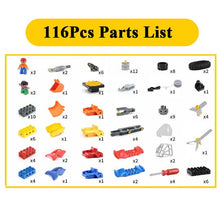Load image into Gallery viewer, 95-116Pcs Large Particles Engineering 45002 Tech Machines Building Blocks Set Compatible lepinnges 9206 Educational Dacta Duplo
