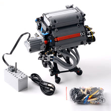 Load image into Gallery viewer, 871Pcs Dynamic Version 32 Air Valve 8-Cylinder 4-Stroke Engine Building Kit for V8 Model MOC Small Particle Block For 8+
