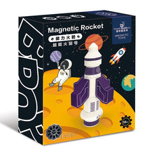 Load image into Gallery viewer, Big 3d Particle Building Blocks Children Space Rocket Blocks DIY Construction Toys Cognitive Matching Kids Toys for Children
